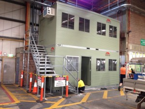 Two-Storey with stairs in warehouse