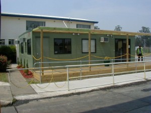 Portable building 12x6 complex with verandah