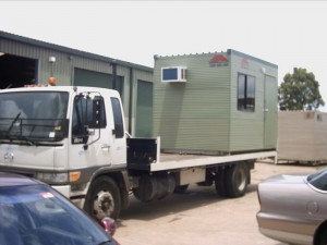 3.6m x 2.4m Shed on Truck